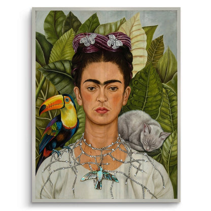 Frida Kahlo Modern Tribute - Fine Art