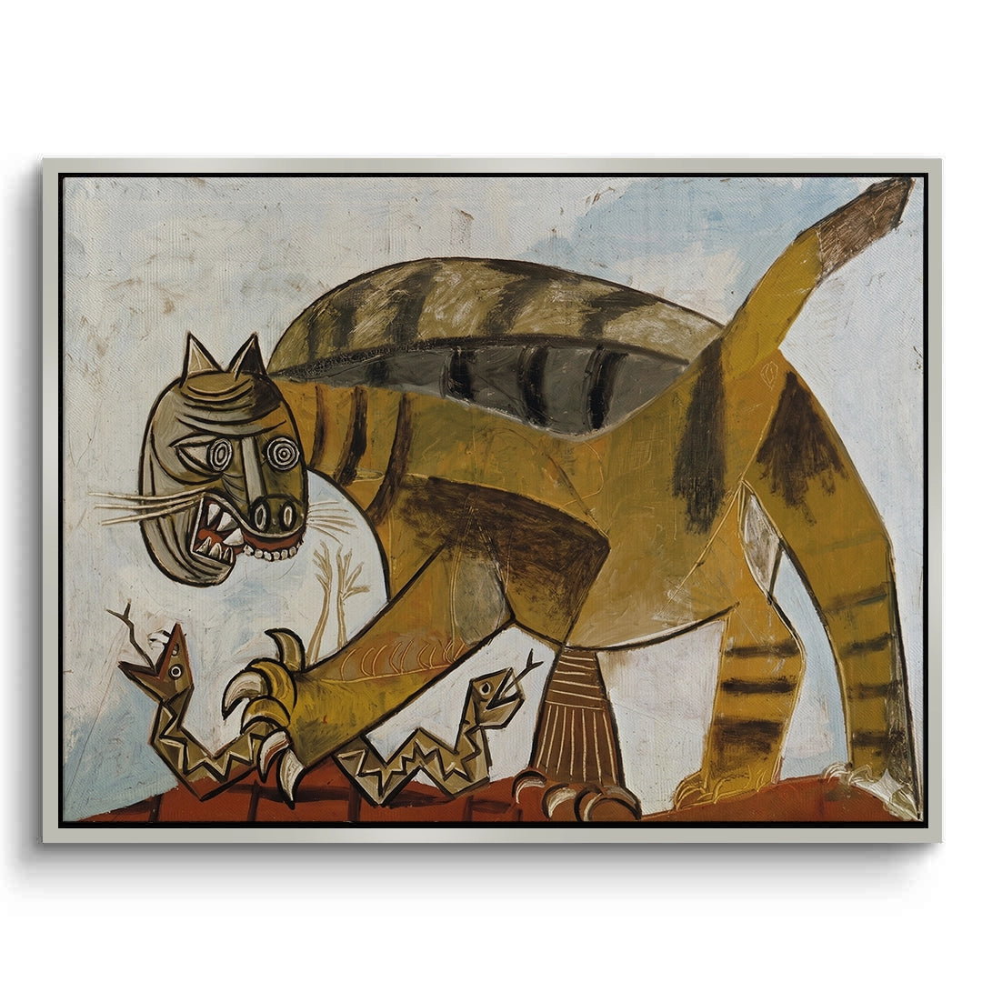 2Abstract Tiger Hunt - Canvas
