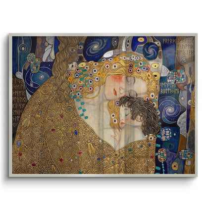 Golden Astral Lullaby - Fine Art