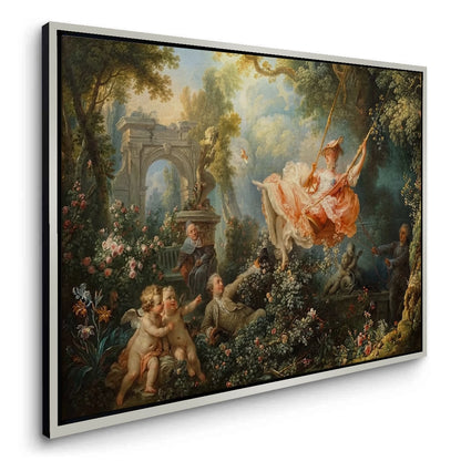 The Happy Accidents of the Swing - Canvas