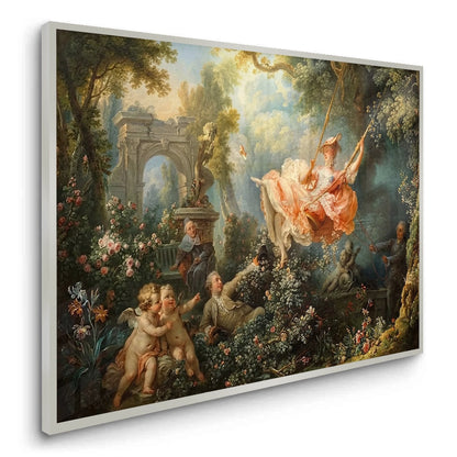 The Happy Accidents of the Swing - Fine Art