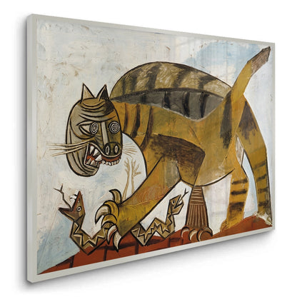 Abstract Tiger Hunt - Fine Art