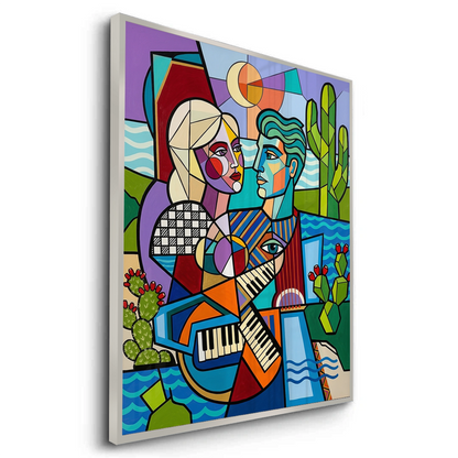 Desert Melody Pop Art - Fine Art