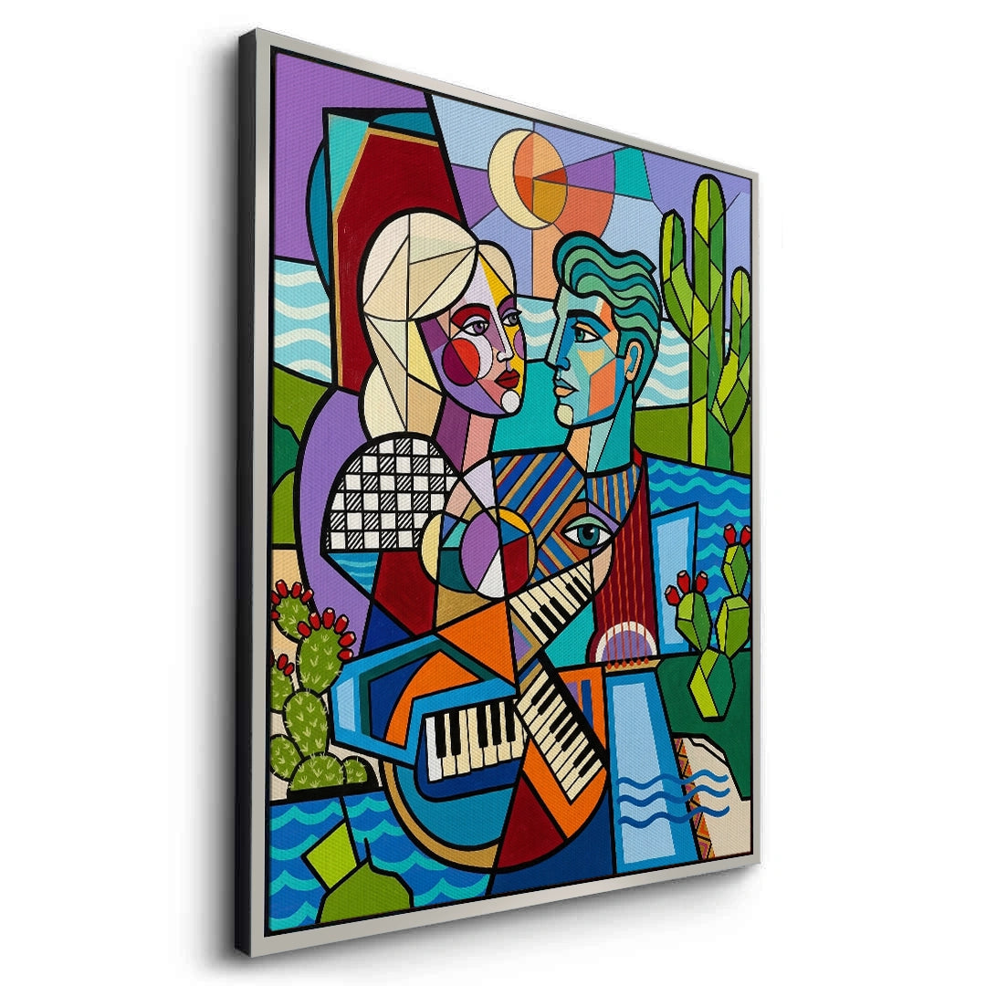 2Desert Melody Pop Art - Canvas