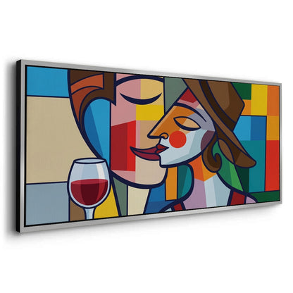 The Modern Kiss - Canvas