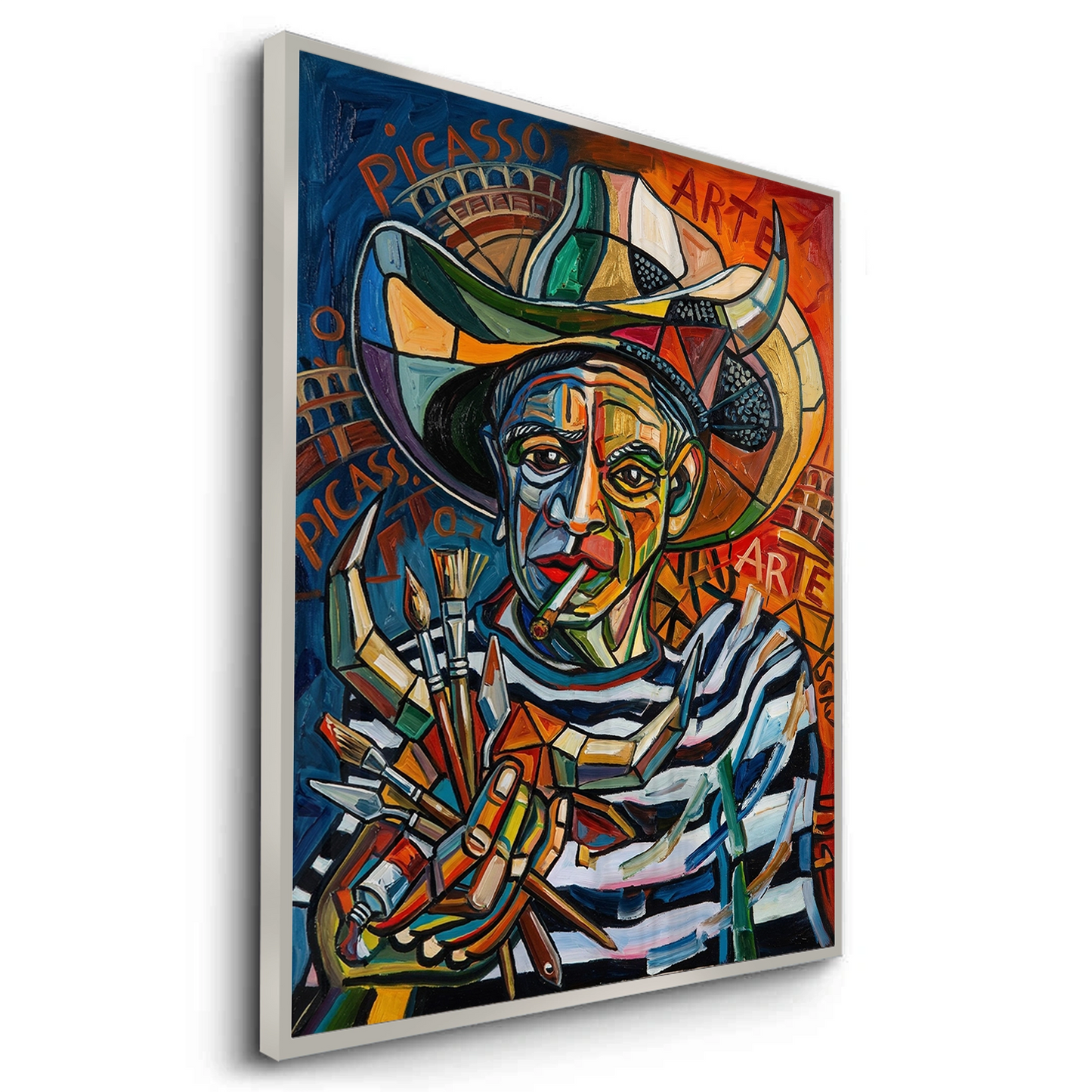 2Spanish Bullfight - Fine Art
