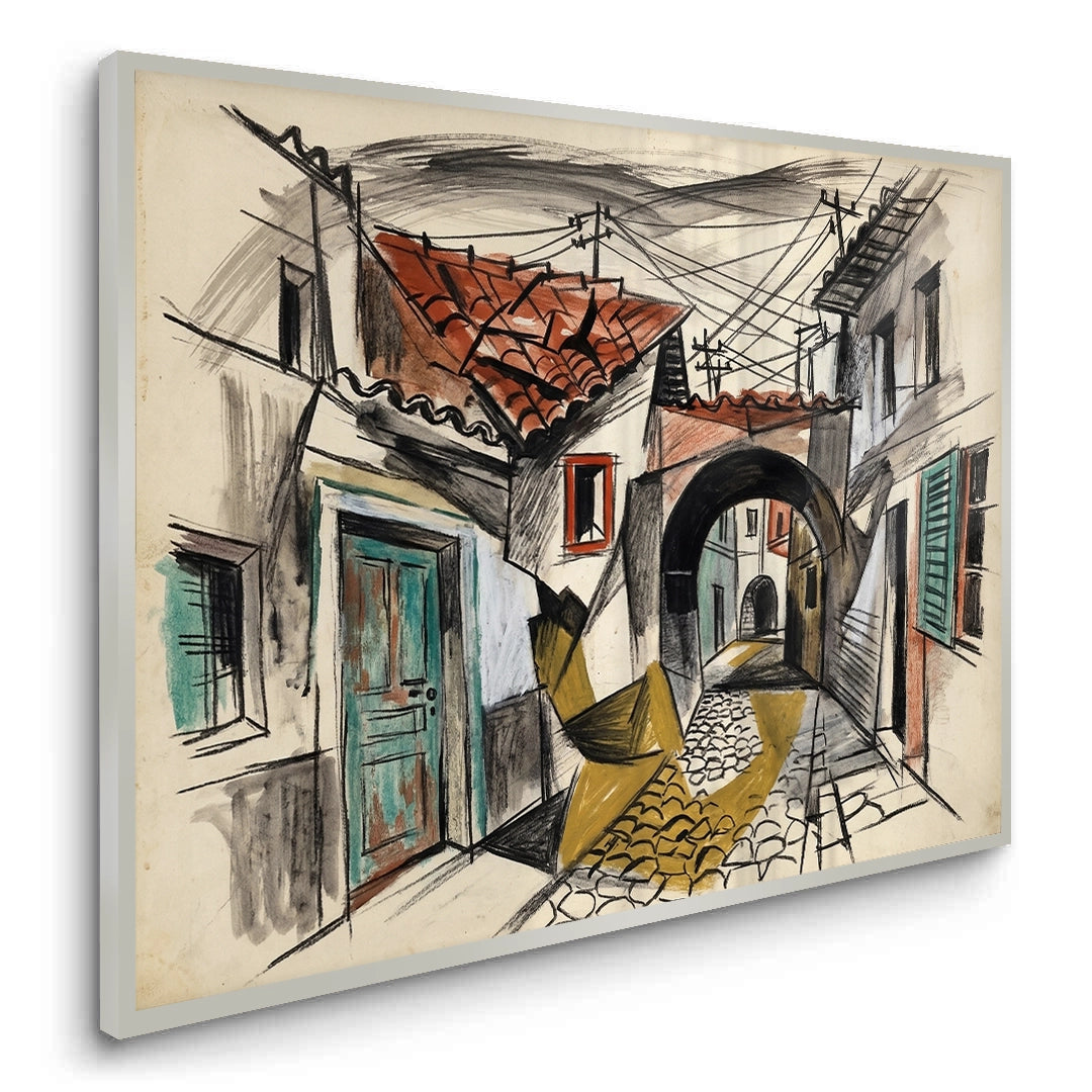 2Old Town Archway - Fine Art