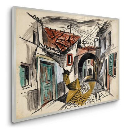 Old Town Archway - Fine Art