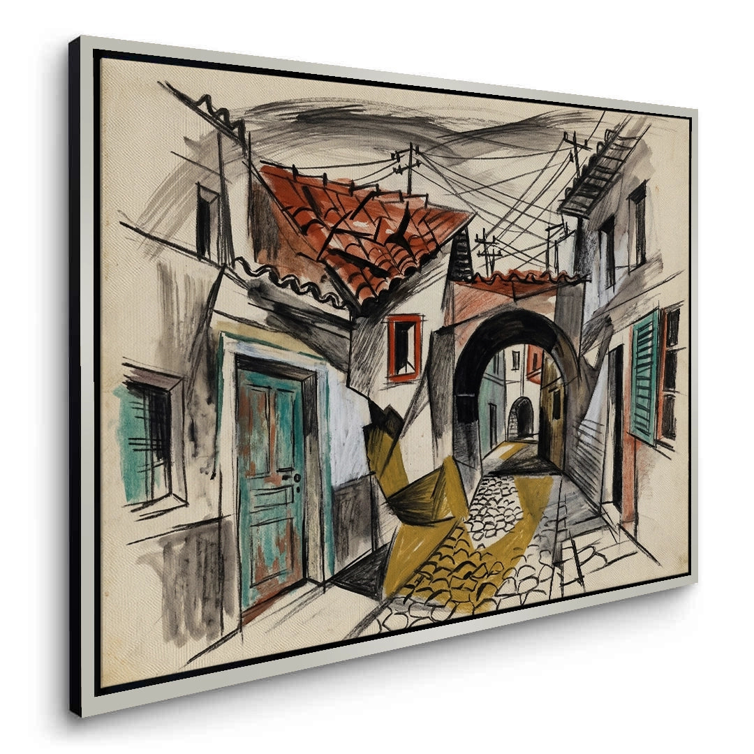 2Old Town Archway - Canvas