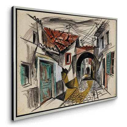 Old Town Archway - Canvas