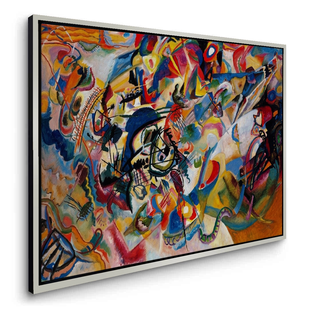 2Vibrant Abstract Expressionist - Canvas