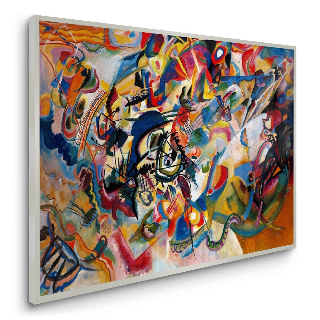 2Vibrant Abstract Expressionist - Fine Art