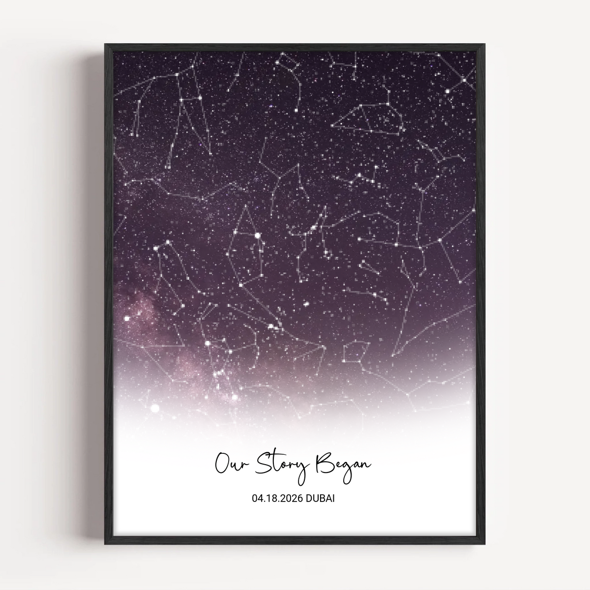 Sky Star Map - Whispers of the Galaxy