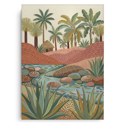 tropical botanicals - Canvas