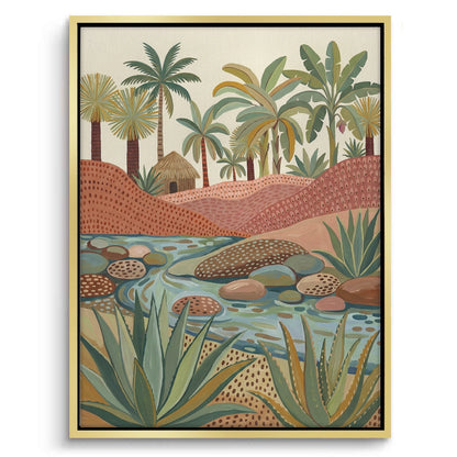 tropical botanicals - Canvas