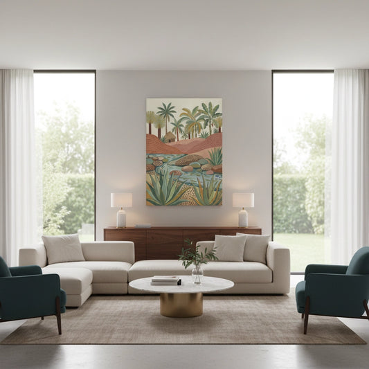 tropical botanicals - Canvas