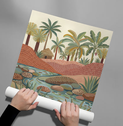 tropical botanicals - Poster