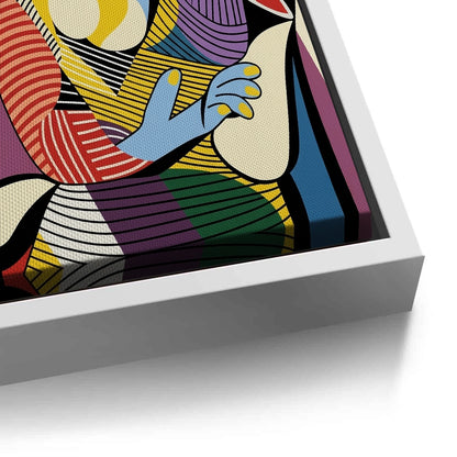 Geometric Woman Figural - Canvas