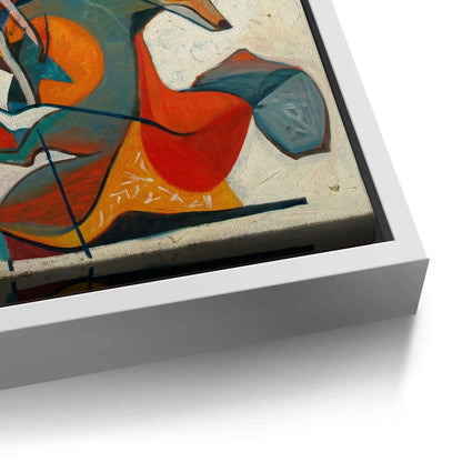 Fauvist Fox in Motion - Canvas