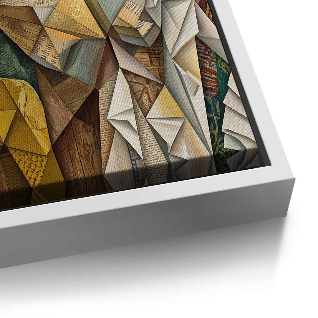 2Melodic Cubist Portrait - Canvas