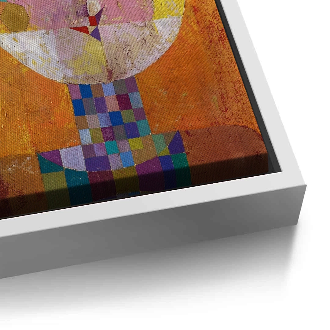 2Geometric Harlequin Portrait - Canvas