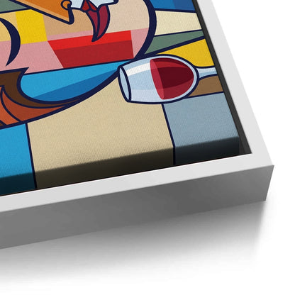The Modern Kiss - Canvas
