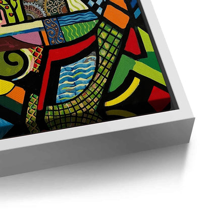 Abstract Clockwork Bird - Canvas