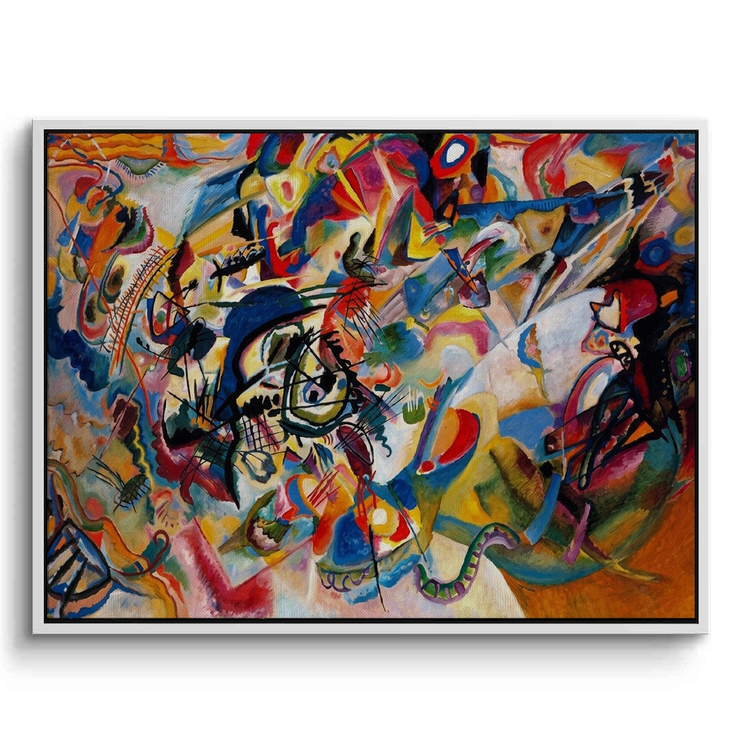 2Vibrant Abstract Expressionist - Canvas