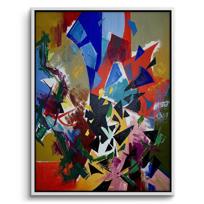 Fragmented Flow - Canvas