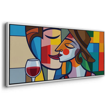The Modern Kiss - Canvas