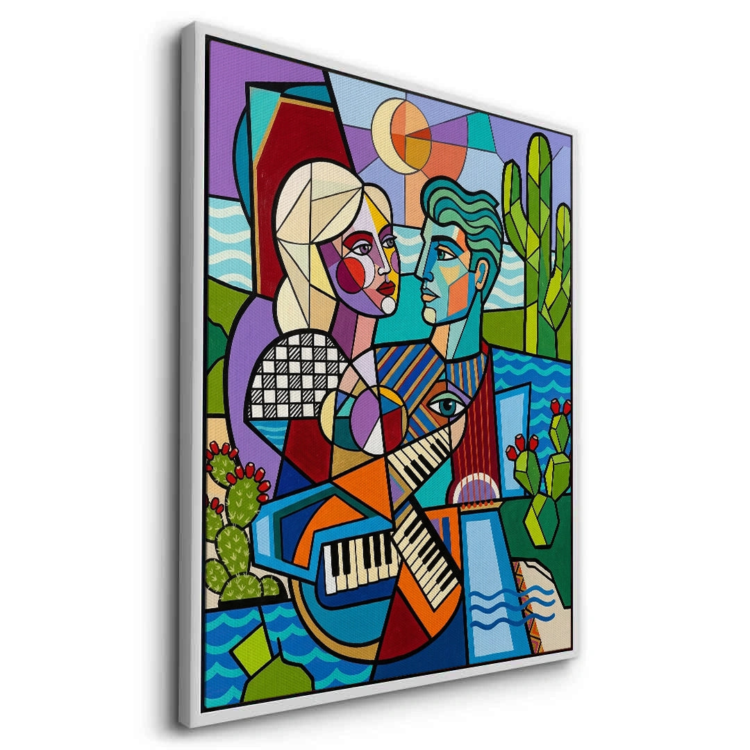 2Desert Melody Pop Art - Canvas
