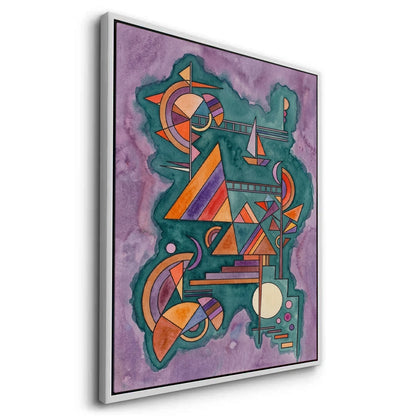 Geometric Dreamscape - Canvas
