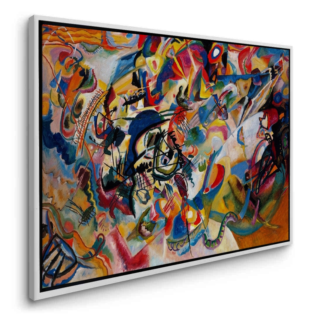 2Vibrant Abstract Expressionist - Canvas