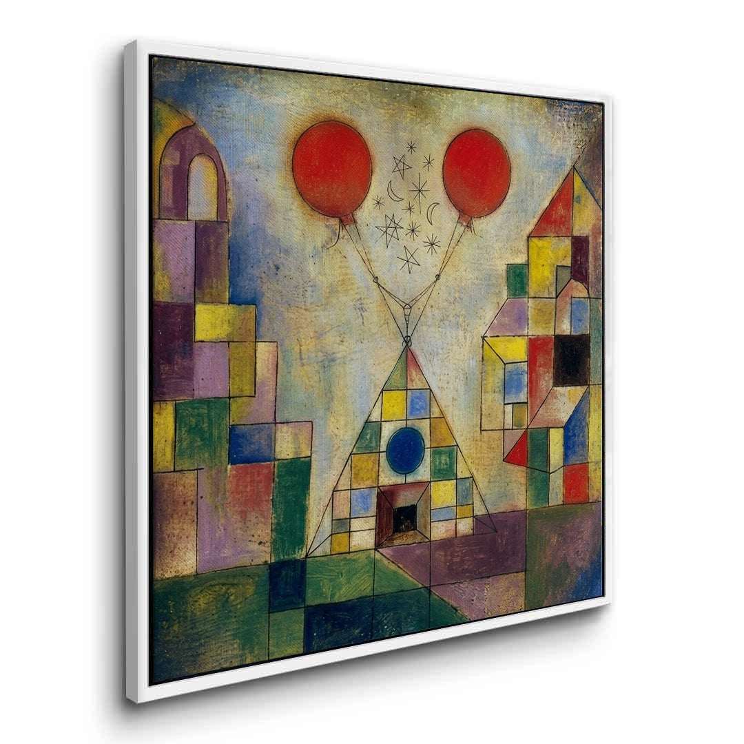 2Surreal Geometric Landscape - Canvas