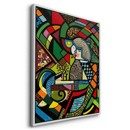 Abstract Clockwork Bird - Canvas