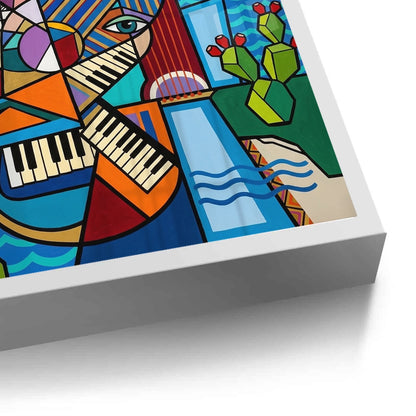 Desert Melody Pop Art - Fine Art