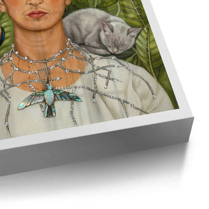 Frida Kahlo Modern Tribute - Fine Art