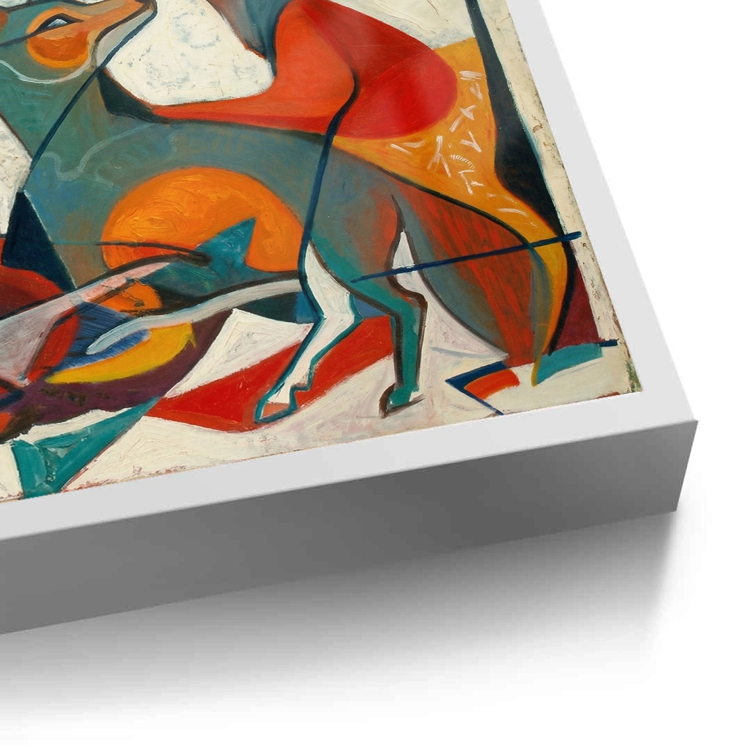 2Fauvist Fox in Motion - Fine Art