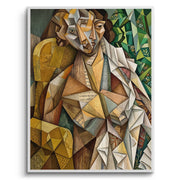 Melodic Cubist Portrait - Fine Art
