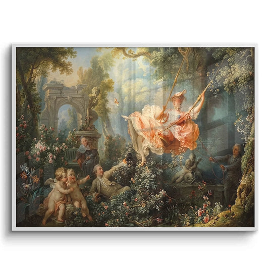 The Happy Accidents of the Swing - Fine Art