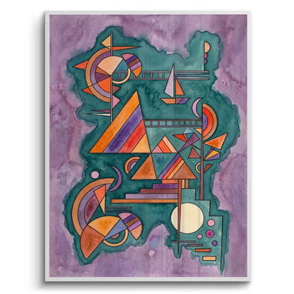 Geometric Dreamscape - Fine Art