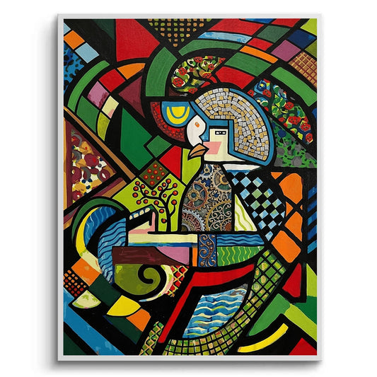 Abstract Clockwork Bird - Fine Art