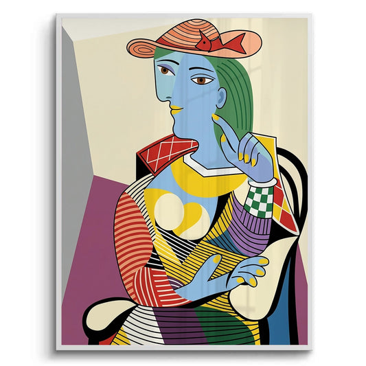 Geometric Woman Figural - Fine Art