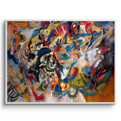 Vibrant Abstract Expressionist - Fine Art