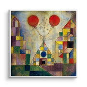 Surreal Geometric Landscape - Fine Art