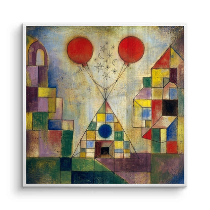 Surreal Geometric Landscape - Fine Art