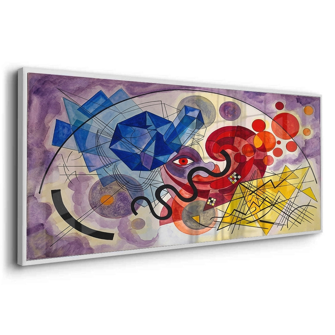 2Vibrant Geometric Surrealism - Fine Art