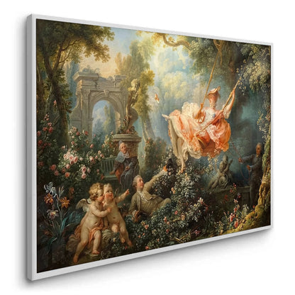 The Happy Accidents of the Swing - Fine Art