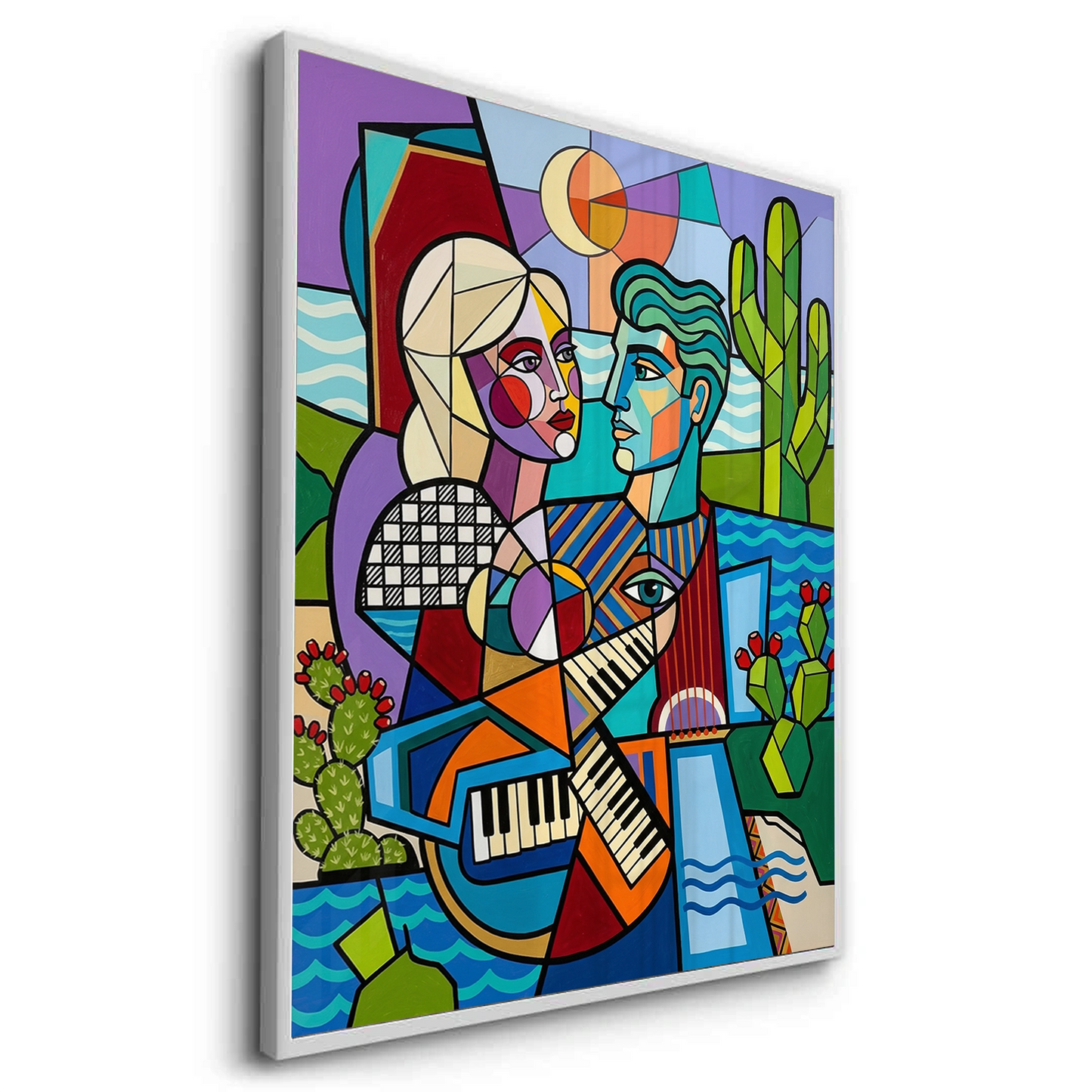2Desert Melody Pop Art - Fine Art