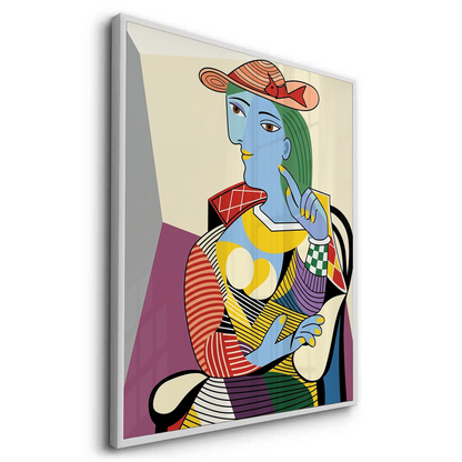 Geometric Woman Figural - Fine Art